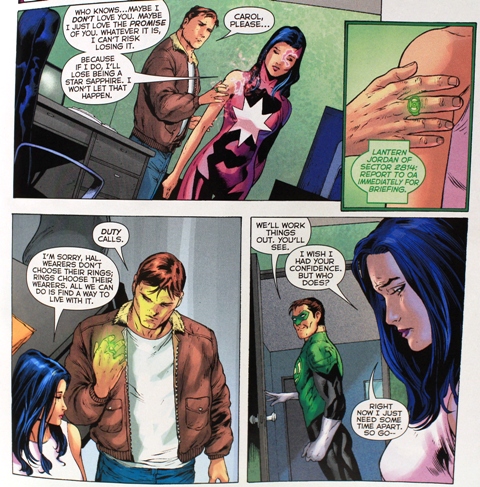 UNvincible Green Lantern 21 Hal Jordan Carol Ferris