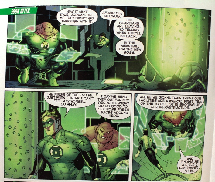 UNvincible Green Lantern 21 Hal Jordan Kilowog