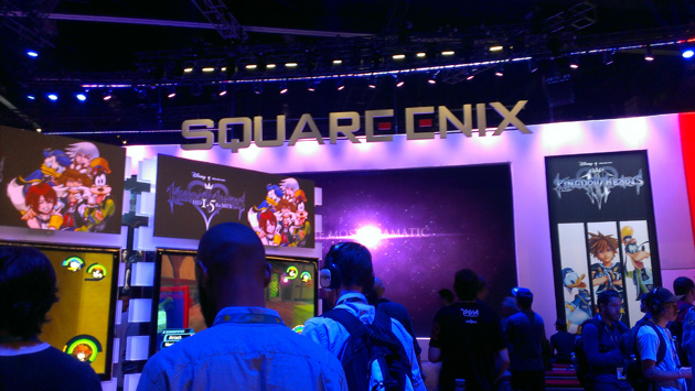 Squeenix. Kingdom Hearts III. I'm sure my fanboy was showing.