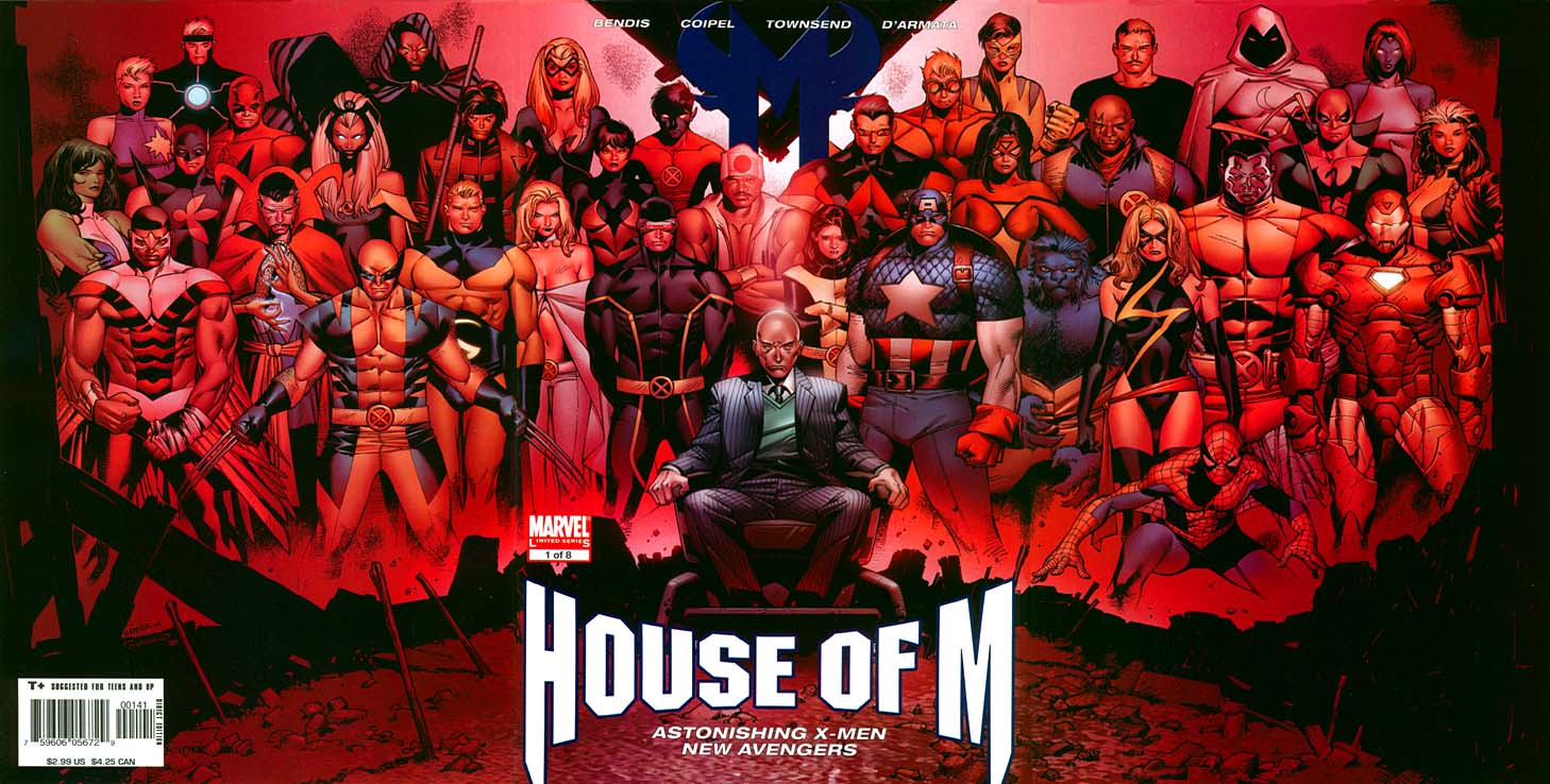 Let's Talk About X Baby House of M Marvel Comics X-Men Magneto Scarlet Witch Brian Michael Bendis Oliver Coipel
