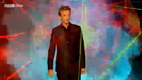 Peter Capaldi, in my crappy screenshot.