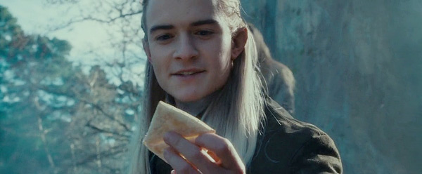 Yes, Legolas, bread makes me that happy, too.