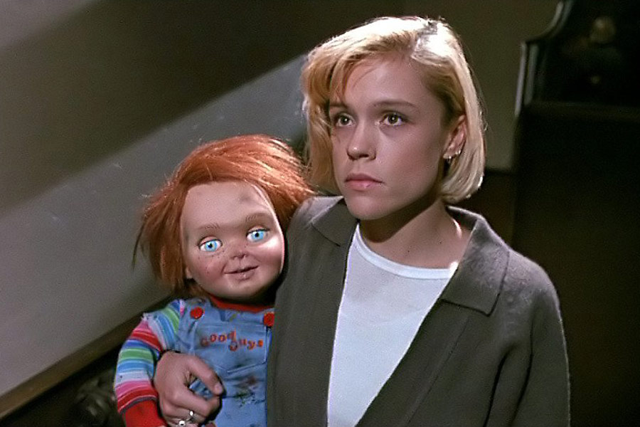 Okay, is it just me or does Chucky look even MORE creepy in doll mode?